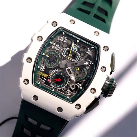 green strap richard mille|richard mille sky blue.